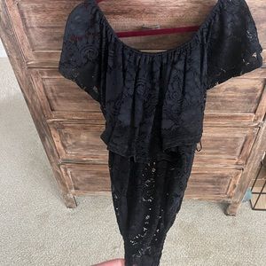 Shein lace body suit